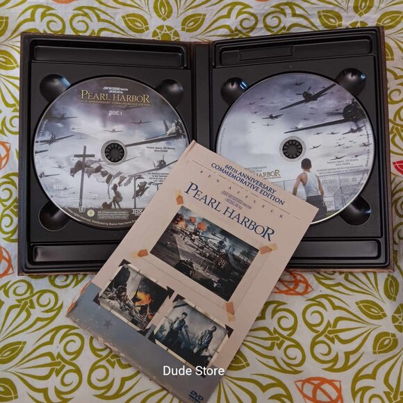 PEARL HARBOR - 60TH ANNIVERSARY - 2 DVD SET - 2001 COMMEMORATIVE EDITION - (3) - Picture 2 of 3